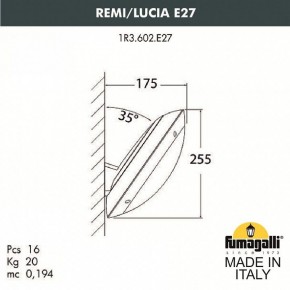 Светильник на штанге Fumagalli Lucia 1R3.602.000.WYE27 в Тюмени - tumen.mebel24.online | фото 3