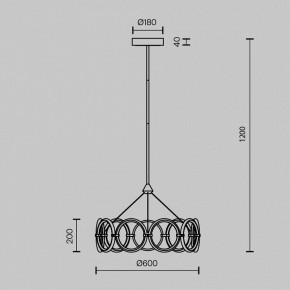 Светильник на штанге Maytoni Link MOD357PL-L40BS3K в Тюмени - tumen.mebel24.online | фото 5