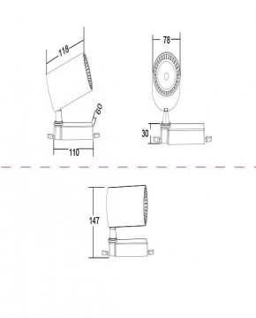 Светильник на штанге Maytoni Vuoro TR029-3-10W4K-B в Тюмени - tumen.mebel24.online | фото 3