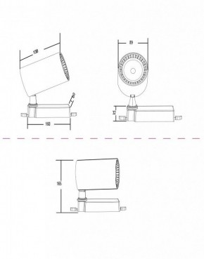 Светильник на штанге Maytoni Vuoro TR029-3-30W3K-W в Тюмени - tumen.mebel24.online | фото 3