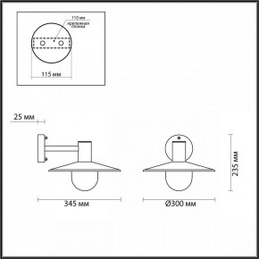 Светильник на штанге Odeon Light Furcadia 4833/1W в Тюмени - tumen.mebel24.online | фото 3
