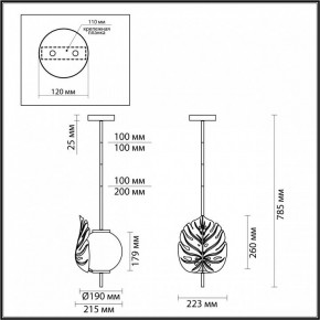 Светильник на штанге Odeon Light Jungle 4864/1 в Тюмени - tumen.mebel24.online | фото 3