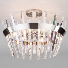 Светильник на штанге TK Lighting Steccato 10111/5 сатин-никель/прозрачный хрусталь Strotskis в Тюмени - tumen.mebel24.online | фото 1