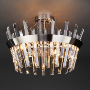 Светильник на штанге TK Lighting Steccato 10111/5 сатин-никель/прозрачный хрусталь Strotskis в Тюмени - tumen.mebel24.online | фото 2