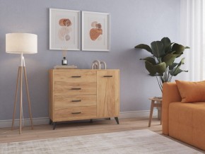 СВЕТЛАНА LOFT Комод-тумба  (дуб золотой) в Тюмени - tumen.mebel24.online | фото 3