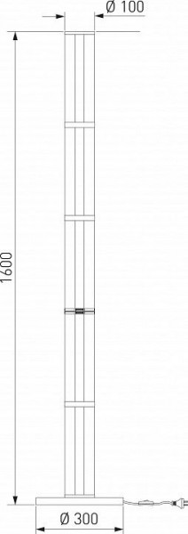 Торшер Eurosvet Stark 80537/1 латунь в Тюмени - tumen.mebel24.online | фото 5