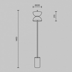 Торшер Maytoni Kyoto MOD178FL-L11B3K в Тюмени - tumen.mebel24.online | фото 3