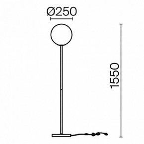 Торшер Maytoni Ring MOD013FL-01B в Тюмени - tumen.mebel24.online | фото 4