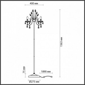 Торшер Odeon Light Versia 4977/3F в Тюмени - tumen.mebel24.online | фото 4