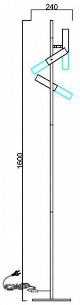Торшер ST-Luce Eclip SL1236.405.03 в Тюмени - tumen.mebel24.online | фото 5