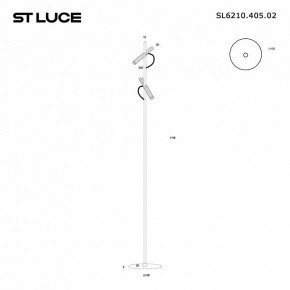 Торшер ST-Luce LILT SL6210.405.02 в Тюмени - tumen.mebel24.online | фото 2