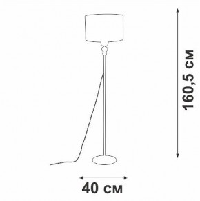 Торшер Vitaluce V2890 V2890-1/1P в Тюмени - tumen.mebel24.online | фото 2