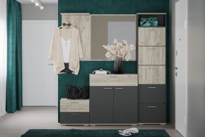Тумба для обуви НМ 013.24 "Санти" (Антрацит/Крафт Серый) в Тюмени - tumen.mebel24.online | фото 3