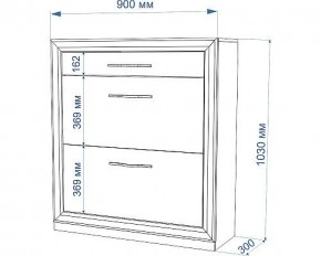 Тумба для обуви Нобиле ОБВ-90 в Тюмени - tumen.mebel24.online | фото 4