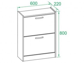 Тумба для обуви ТО-22 в Тюмени - tumen.mebel24.online | фото 3
