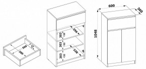 Тумба для обуви ТП-12 в Тюмени - tumen.mebel24.online | фото 4