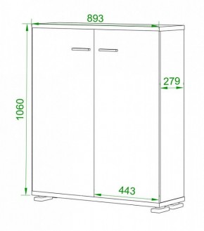 Тумба Домино нельсон ПУ-50-3 в Тюмени - tumen.mebel24.online | фото 2