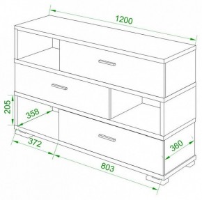 Тумба комбинированная Домино СБ-40/3-ПВК в Тюмени - tumen.mebel24.online | фото 2