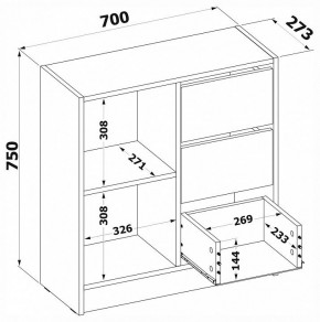 Тумба комбинированная Т-1 в Тюмени - tumen.mebel24.online | фото 4