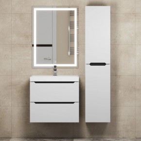 Тумба под раковину Uperwood Tanos 60 см, подвесная, белая/графит в Тюмени - tumen.mebel24.online | фото 13