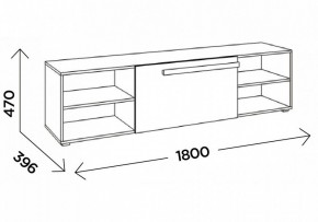 Тумба под ТВ Чернин 1800 в Тюмени - tumen.mebel24.online | фото 5