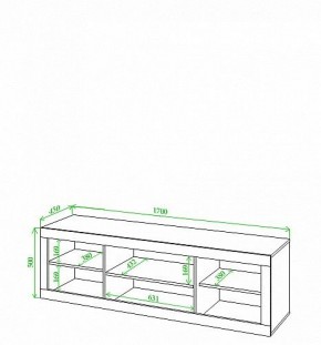 Тумба под ТВ Toivo Кон170 в Тюмени - tumen.mebel24.online | фото 2