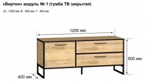 Тумба под ТВ Виртон-1 в Тюмени - tumen.mebel24.online | фото 10