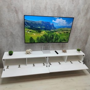 Тумба подвесная под ТВ LINES MTV4-MA 1150 Белый матовый (Белый-M 10.1.2) в Тюмени - tumen.mebel24.online | фото 11
