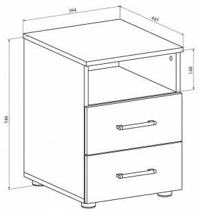 Тумбочка Офис ОФ-24 в Тюмени - tumen.mebel24.online | фото 2