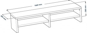 ТВ-тумба Энкель ТВ16, тамбурат, цвет белый в Тюмени - tumen.mebel24.online | фото 3