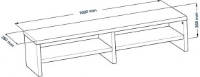 ТВ-тумба Энкель ТВ16, тамбурат, цвет дуб беленый в Тюмени - tumen.mebel24.online | фото 3