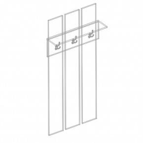 Вешалка "ПА-02" Александрия в Тюмени - tumen.mebel24.online | фото 2