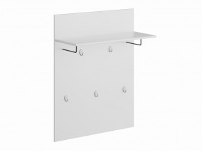 Вешалка СИРИУС настенная с полкой, цвет белый в Тюмени - tumen.mebel24.online | фото 2