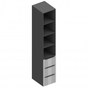 ВИТА Пенал с 3 ящиками в Тюмени - tumen.mebel24.online | фото 1