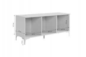 ЗЕФИР Гостиная К1 (белое дерево/белый муар) в Тюмени - tumen.mebel24.online | фото 4