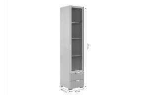 ЗЕФИР Гостиная К1 (белое дерево/белый муар) в Тюмени - tumen.mebel24.online | фото 5