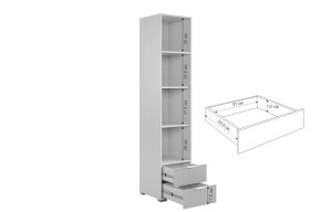 ЗЕФИР Гостиная К1 (белое дерево/белый муар) в Тюмени - tumen.mebel24.online | фото 6