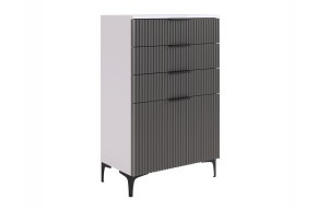 ЗЕФИР Гостиная К2 (белое дерево/черный муар) в Тюмени - tumen.mebel24.online | фото 11