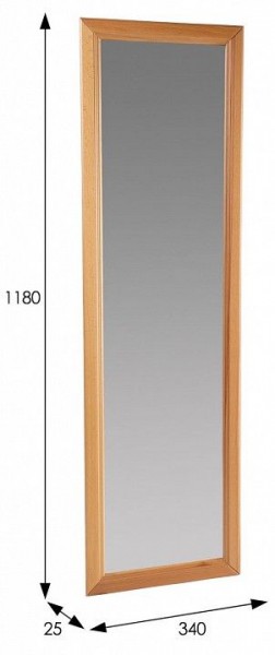 Зеркало настенное Селена в Тюмени - tumen.mebel24.online | фото 3