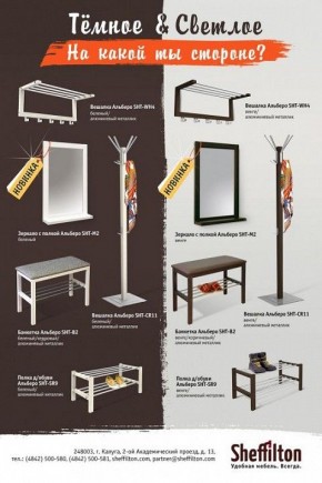 Зеркало настенное SHT-М2 в Тюмени - tumen.mebel24.online | фото 6